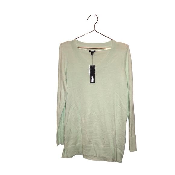 Apt. 9 mint green lightweight v neck sweater size medium new with tag - Picture 1 of 4